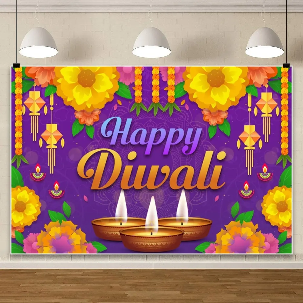 Hanukkah Diklight Festival Scene Atmosphere Photo Material Photographic Background
