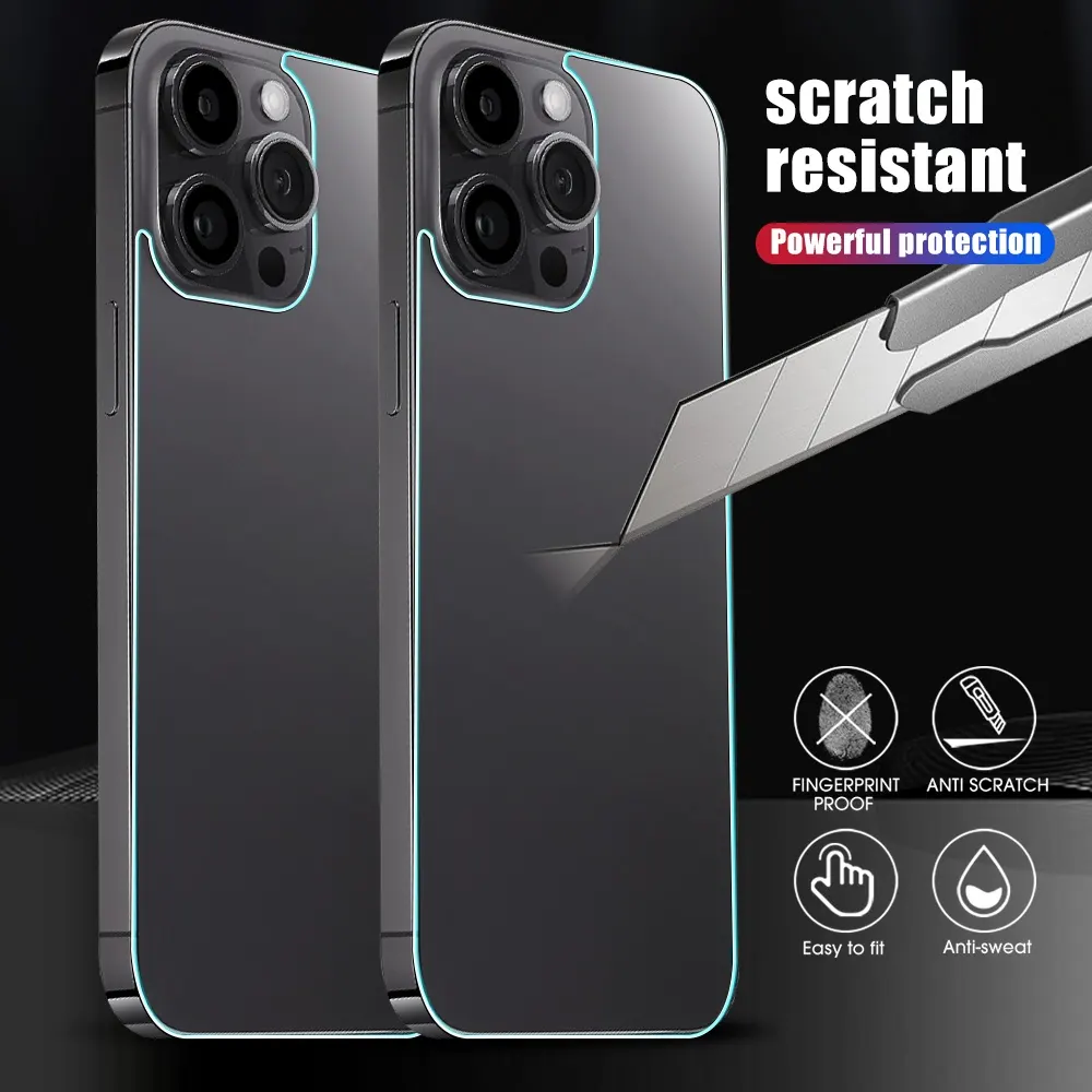 Tempered Back Glass for Mobile Phone