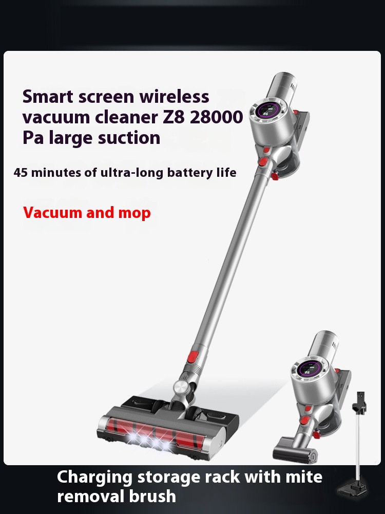 Household Vacuum Cleaner Wireless High-power Handheld Charging Mute