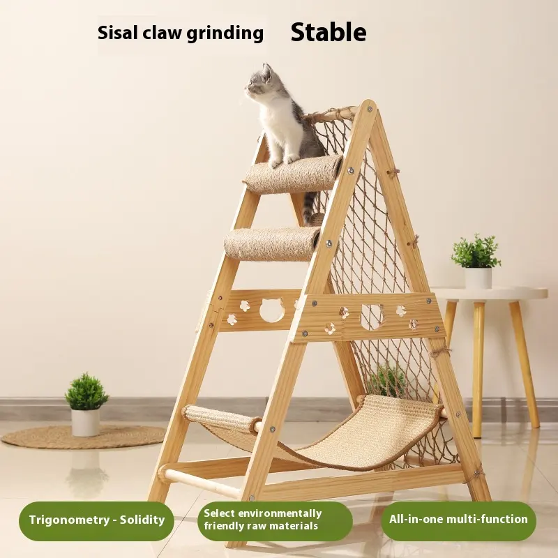 Creative Home Sisal Cat Scratching Column Solid