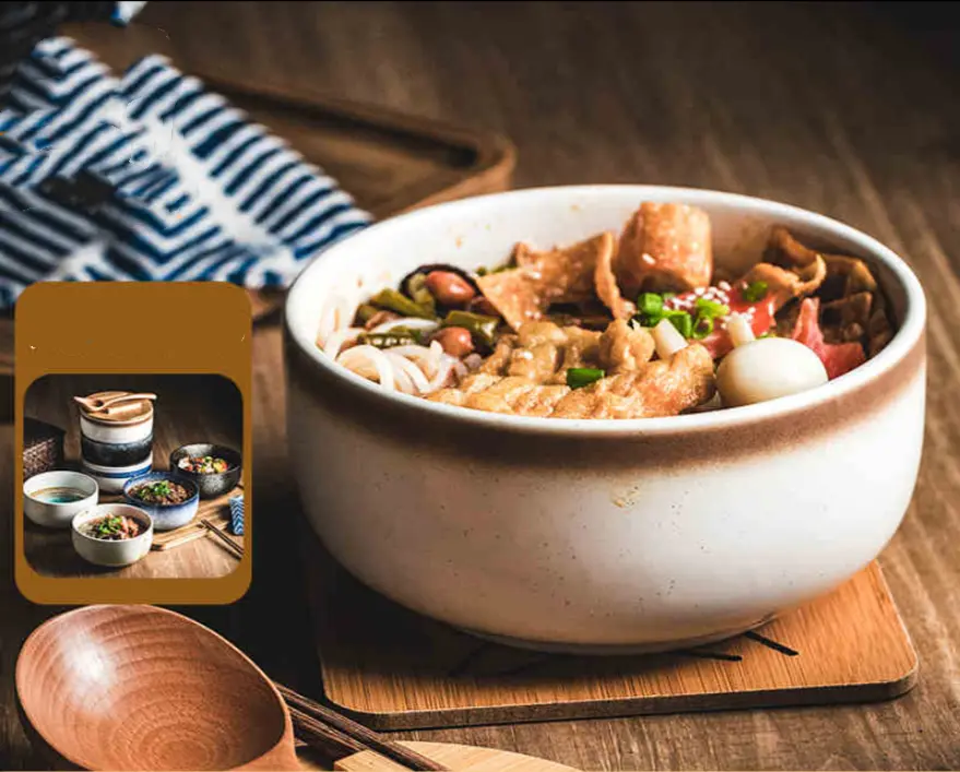 Ceramic Soup Household Noodle Bowl