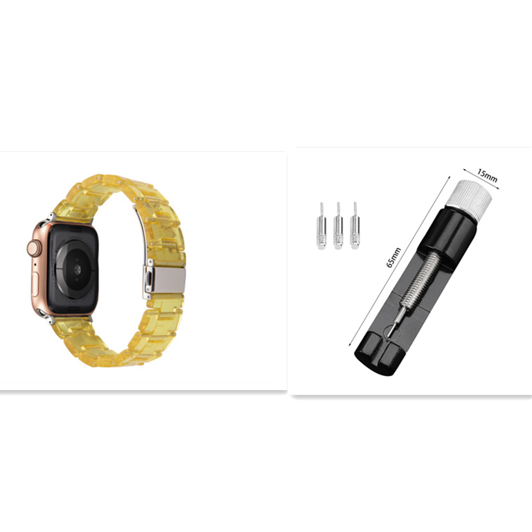 Clear yellow set