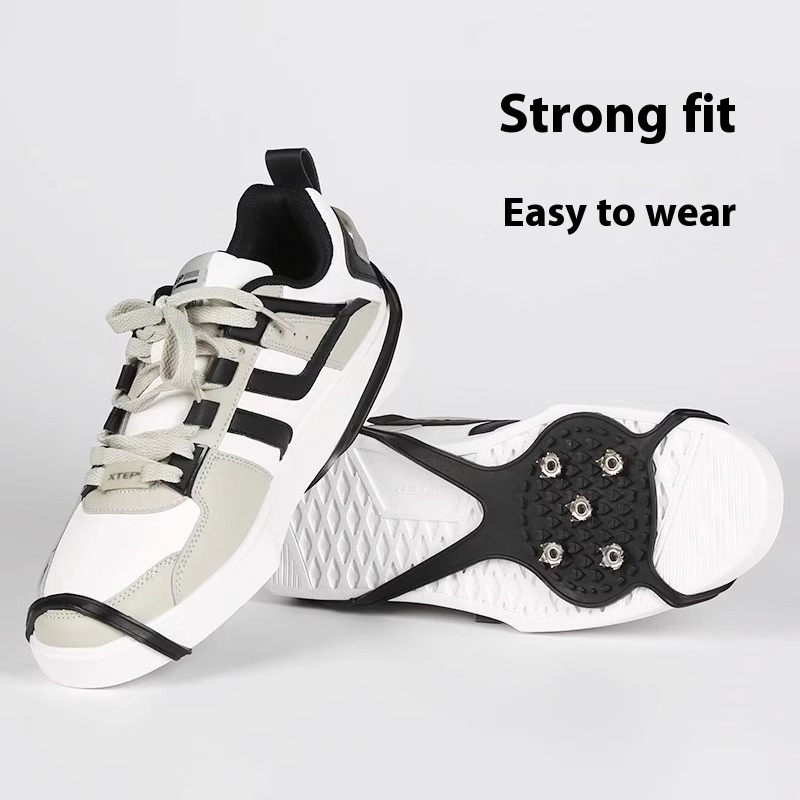 Non-slip Shoe Cover Snow Boots Claw Spike Snow Boots - Image 3