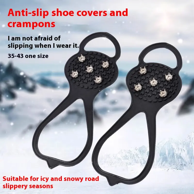 Non-slip Shoe Cover Snow Boots Claw Spike