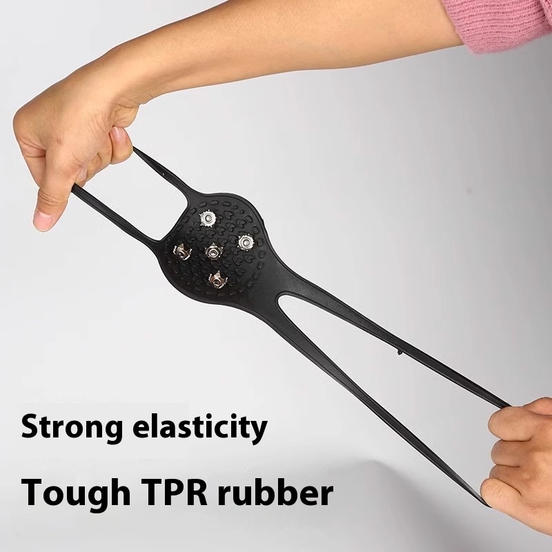 Non-slip Shoe Cover Snow Boots Claw Spike Snow Boots - Image 2