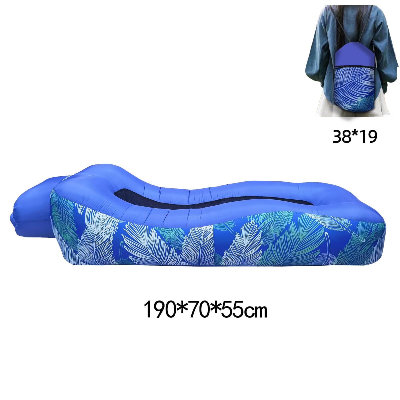 Title 4, Outdoor Inflatable Sofa Amphibious Single Porta...