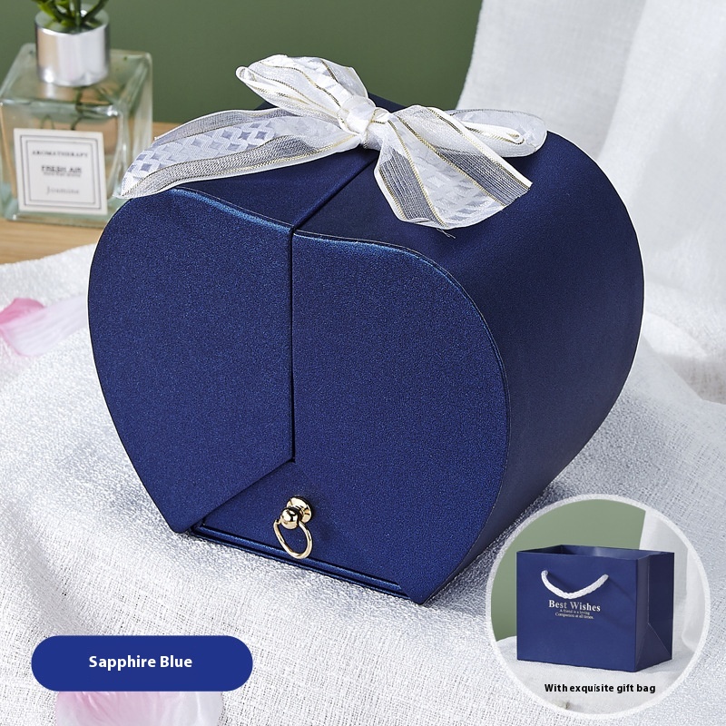 Dark blue box