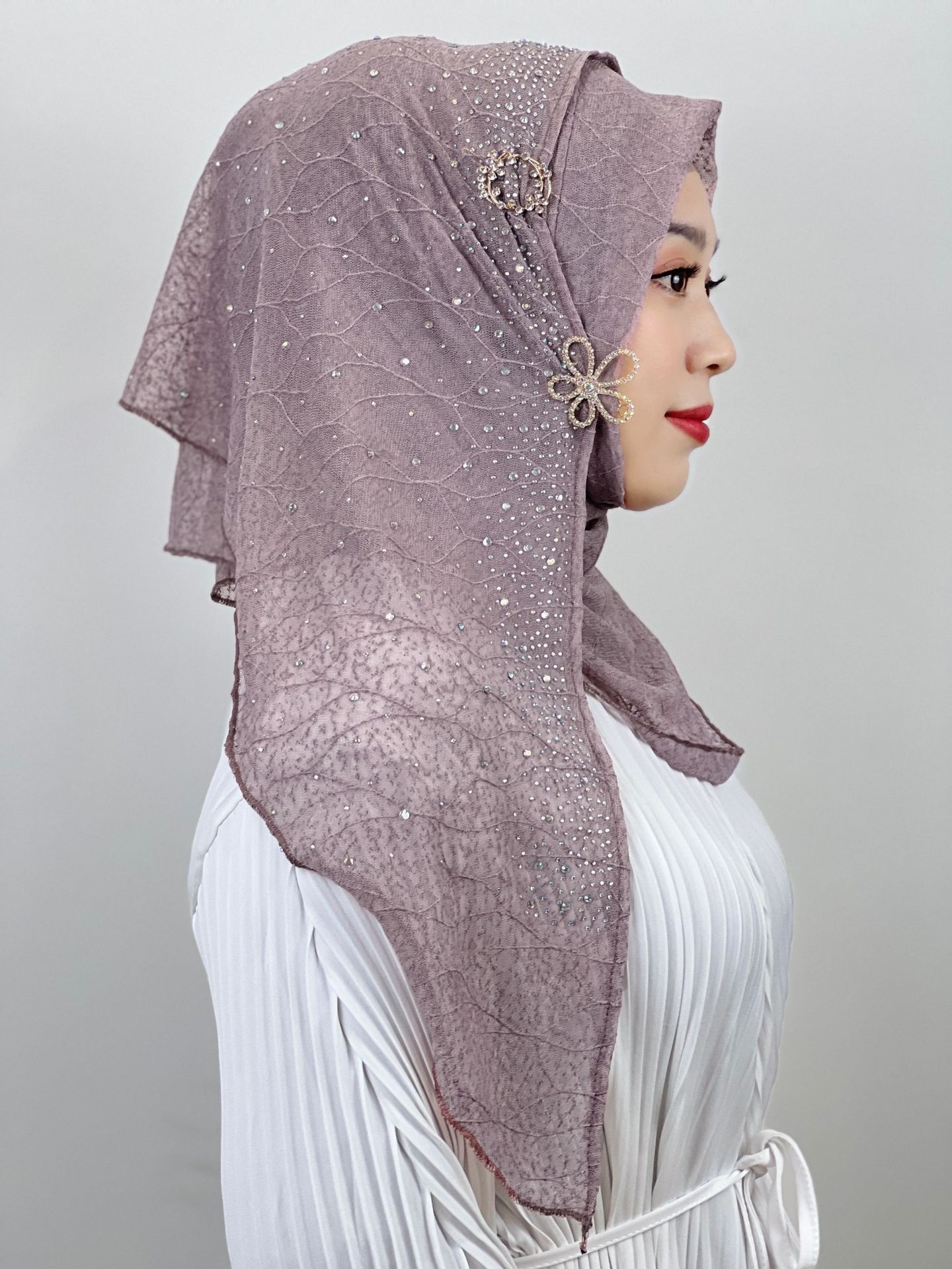 Title 9, Womens Scarf Light Diamond Baotou Scarf