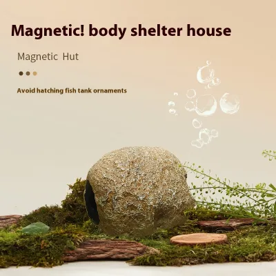 Fish Tank Magnetic Shelter Ornaments