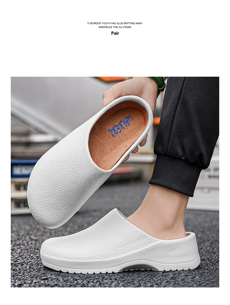 Title 9, EVA Couple Waterproof Non-slip Chef Shoes for M...