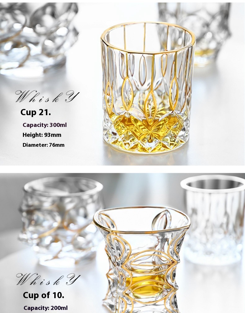 Title 7, Household Handmade Crystal Glass Wine Glass