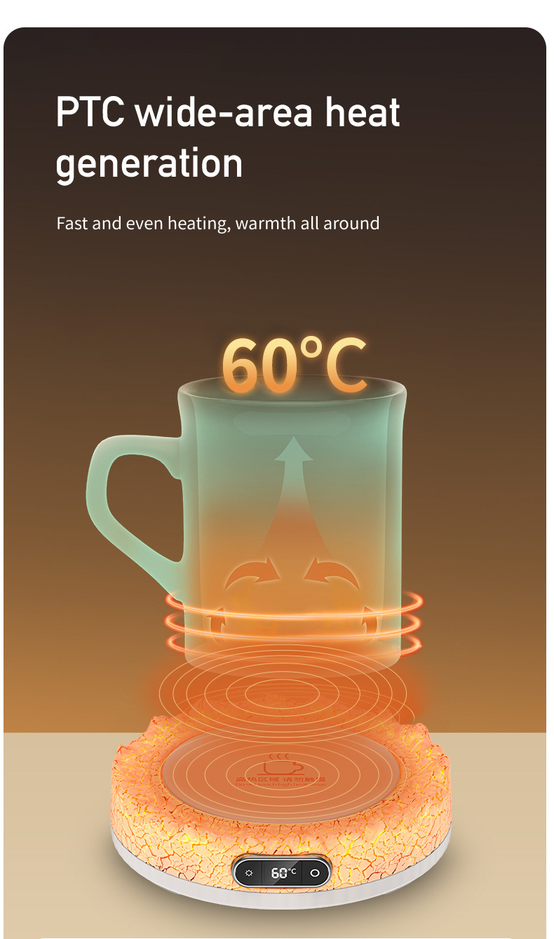 Title 4, Constant Temperature Cup Warming Holder Intelli...