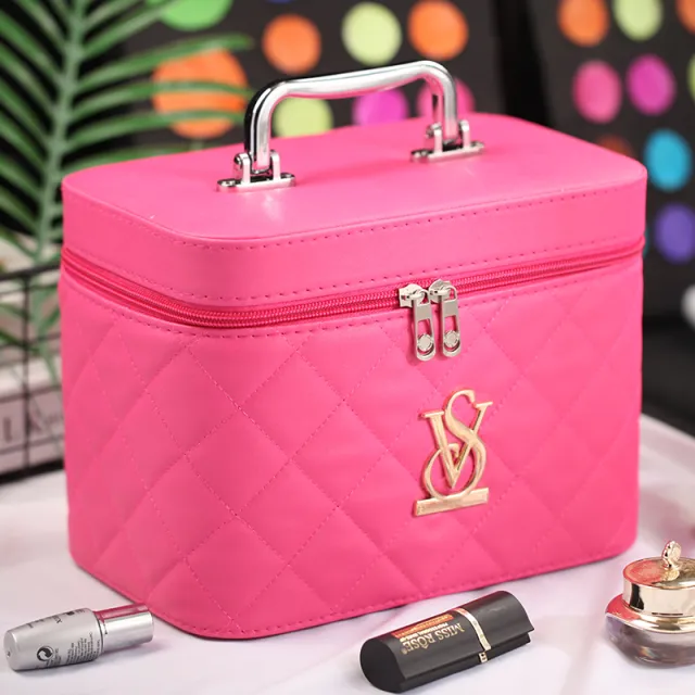 Multi Functional Makeup Bag For Women Rose Red - Shop at LoveMi