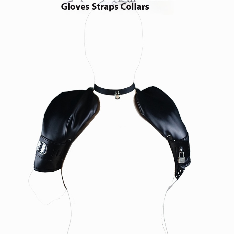 Gloves Restraint Strap Collar