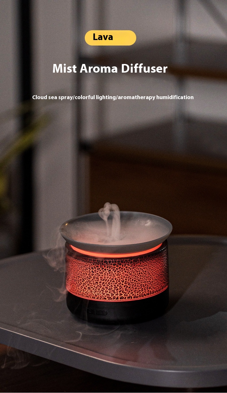 Title 1, Lava Fog Aroma Diffuser Domestic Humidifier