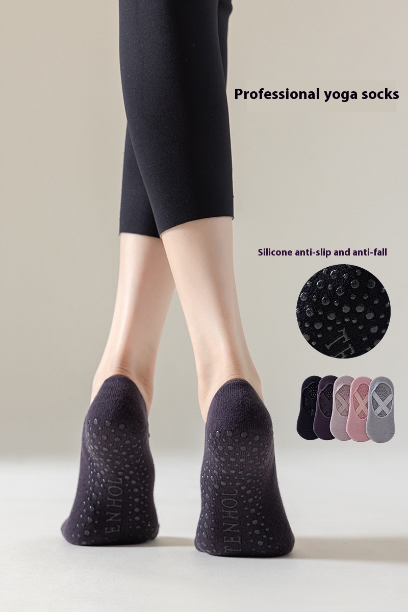 Title 3, Non-slip Yoga Socks Floor Professional Sports