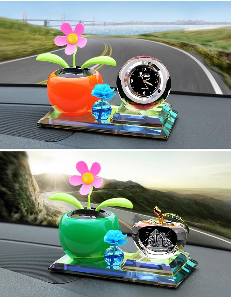 Title 5, Car Indoor Bubble Head Doll Car Perfume Decorat...