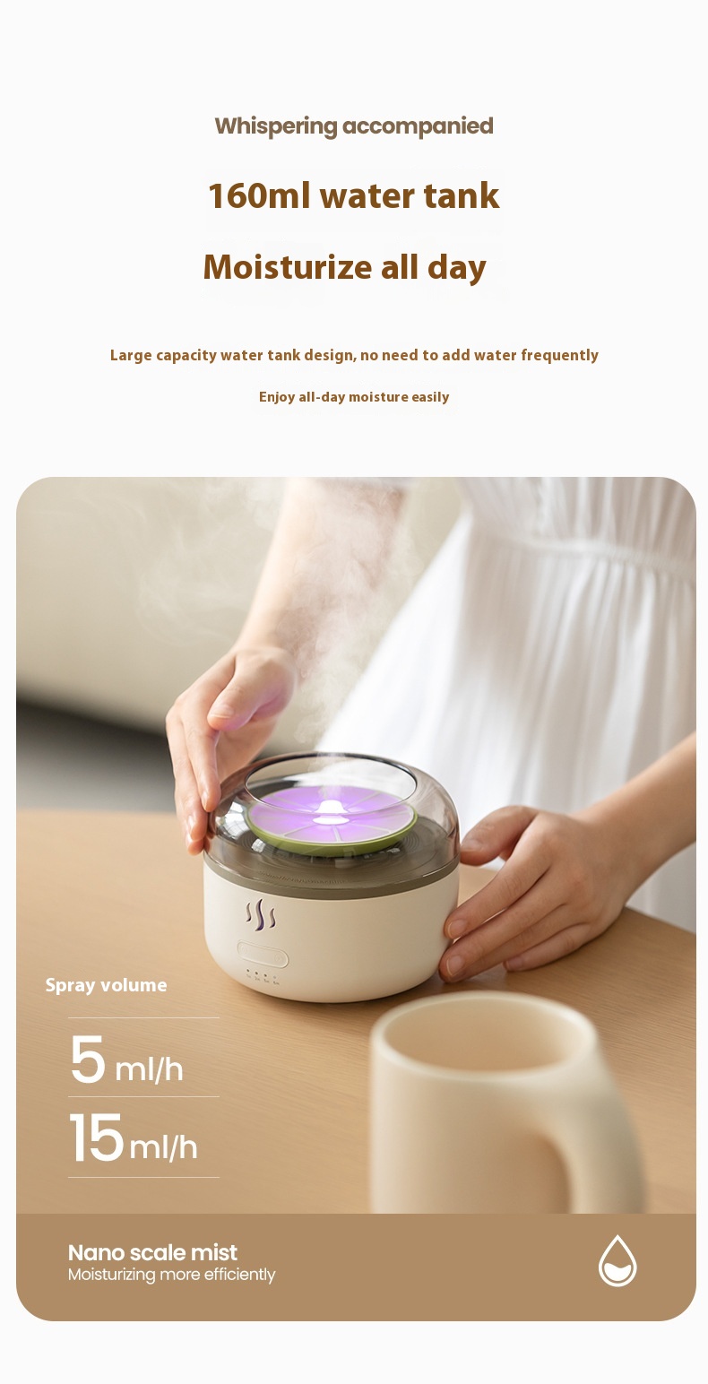 Title 8, Colorful Lemon Aroma Diffuser Portable Mini USB...