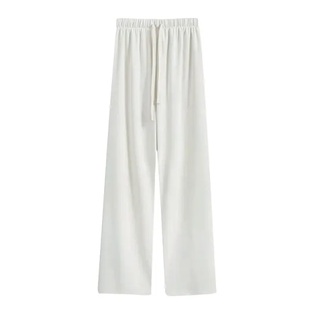 New Design Sense Outer Wear Loose Soft Glutinous Knitted Top Trousers S - Shop at LoveMi