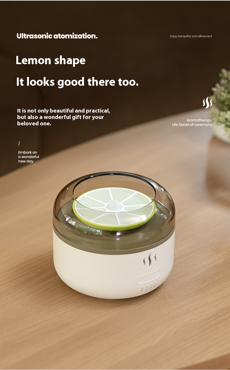 Title 9, Colorful Lemon Aroma Diffuser Portable Mini USB...