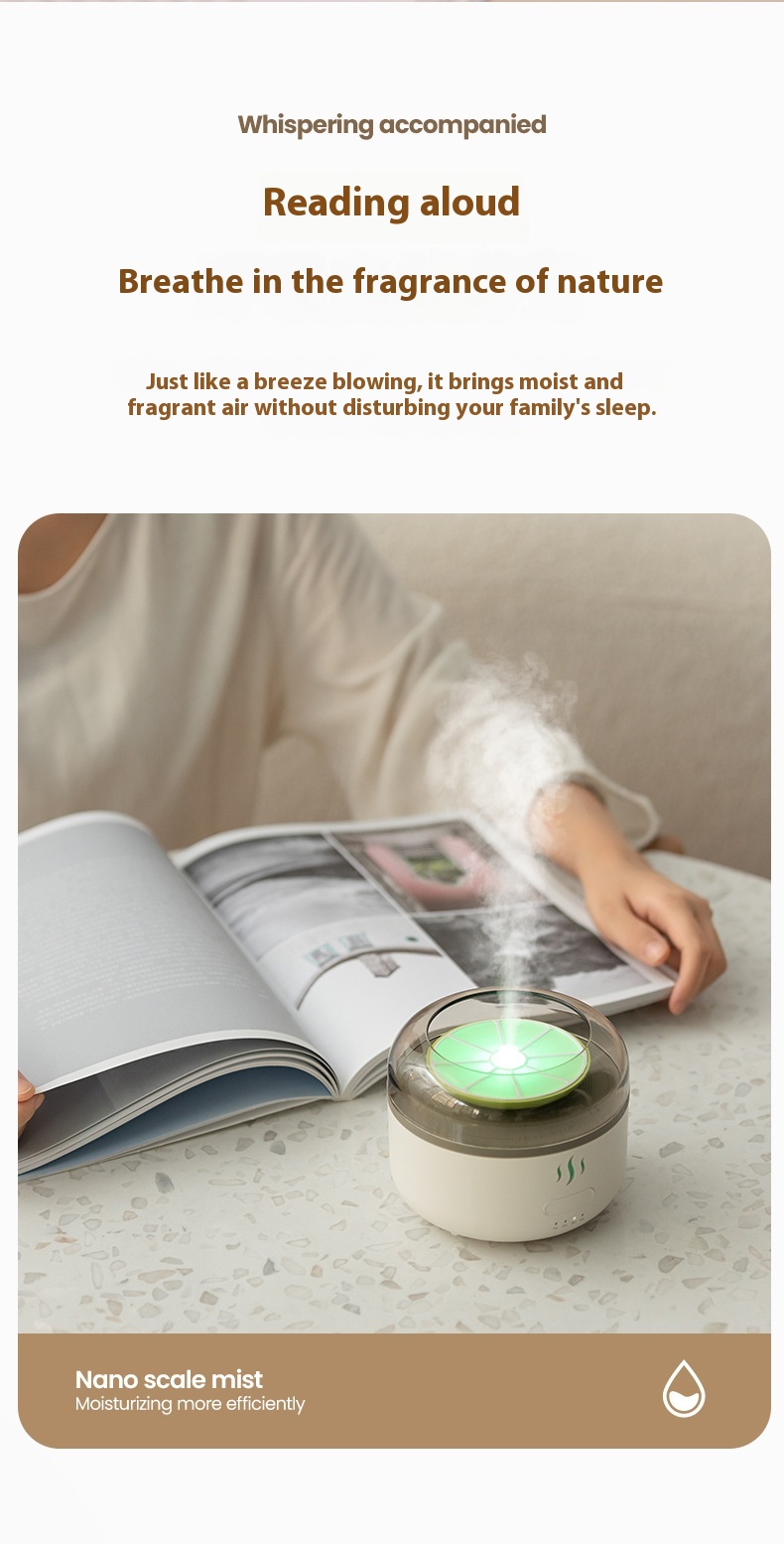 Title 6, Colorful Lemon Aroma Diffuser Portable Mini USB...