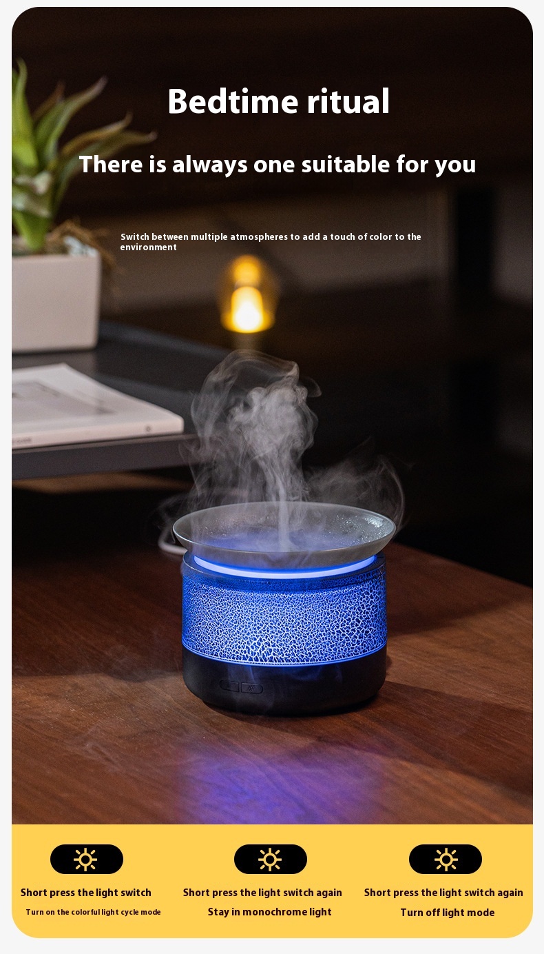 Title 8, Lava Fog Aroma Diffuser Domestic Humidifier