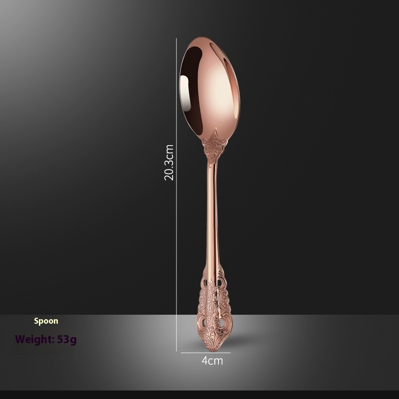 Main Meal Spoon Rose Gold