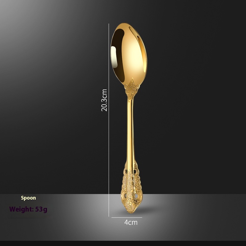 Main Meal Spoon Gold