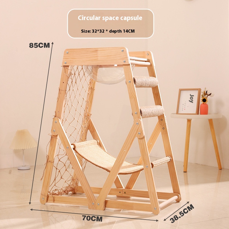 Climbing Net Space Capsule