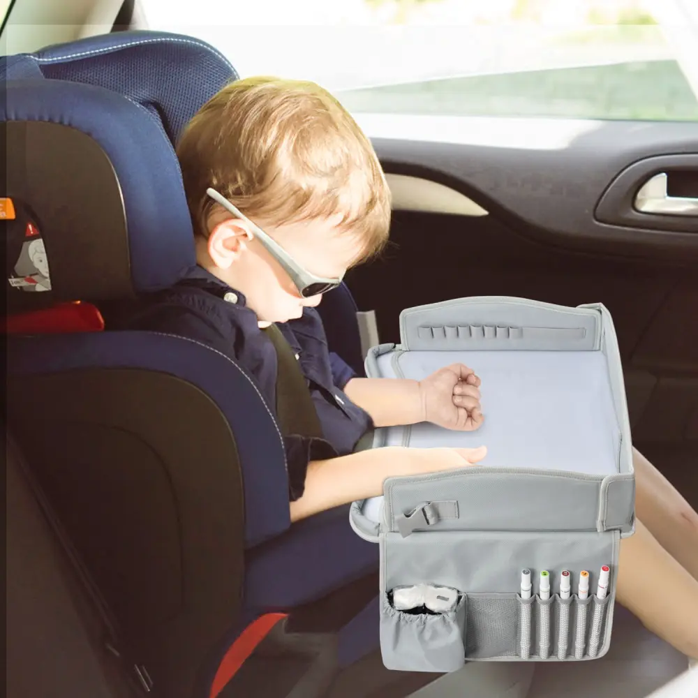 Children's Toy Car Writing Board Tray Car Drawing Travel