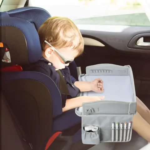 Children's Toy Car Writing Board Tray Car Drawing Travel