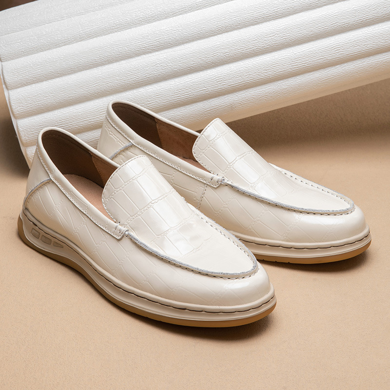 Title 4, Casual Loafers Fashion Business Soft Bottom Cas...