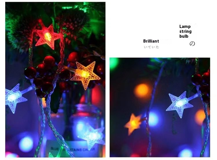 Title 3, Ornamental Festoon Lamp LED Star Light String