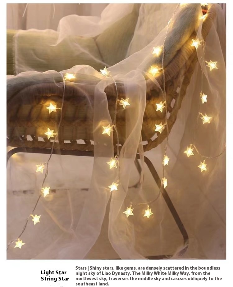 Title 5, Ornamental Festoon Lamp LED Star Light String