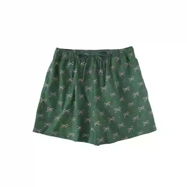 Soft Wool Soft And Comfortable Home Pajamas Women's Suit Shorts S - Shop at LoveMi