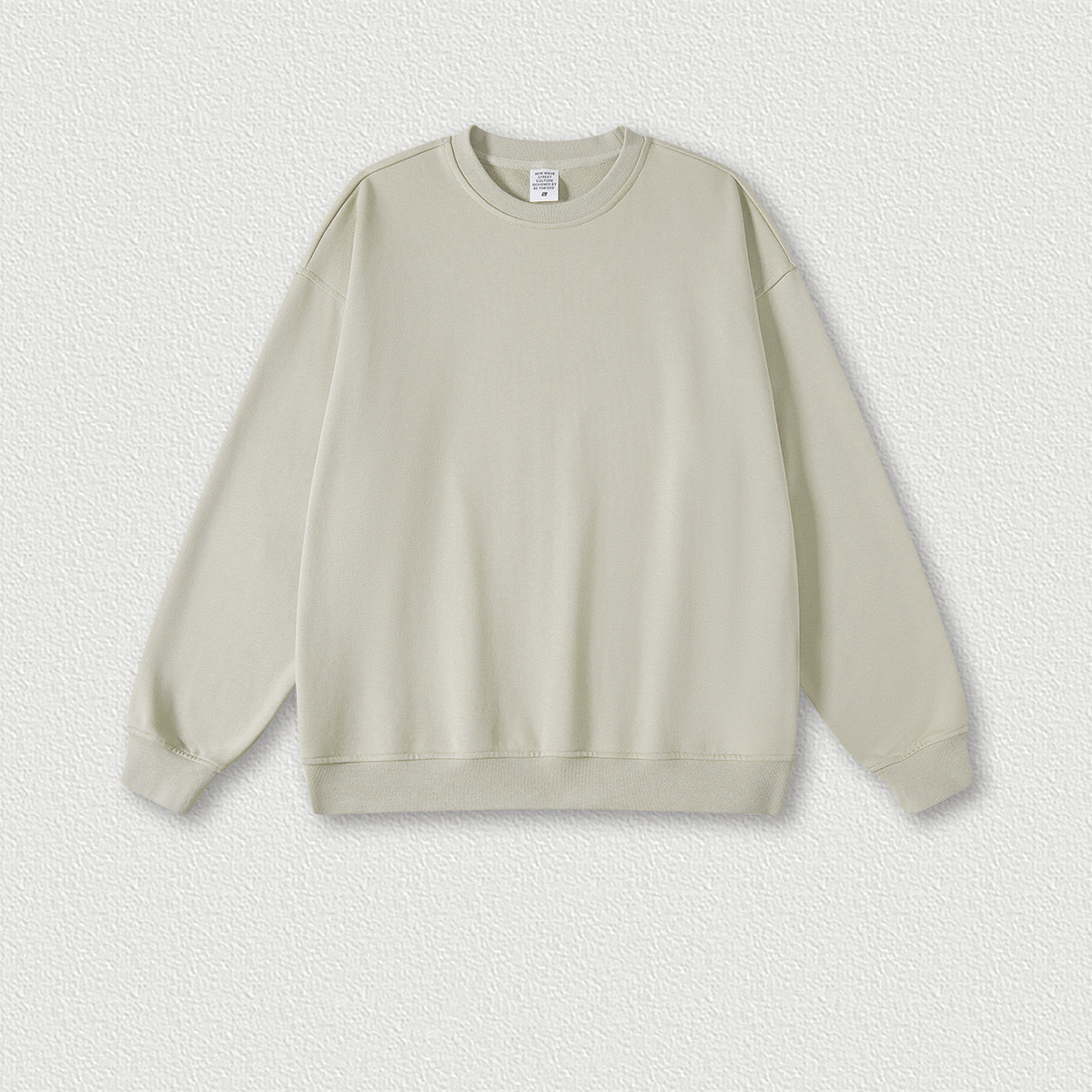 Round Neck Sweate Sand colored