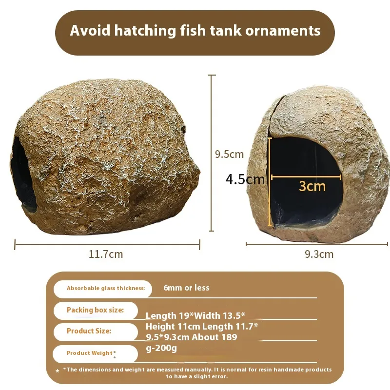 Fish Tank Magnetic Shelter Ornaments - Magnetic Shelter Breeding Tank