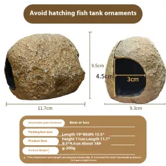 Fish Tank Magnetic Shelter Ornaments - Magnetic Shelter Breeding Tank - View 1