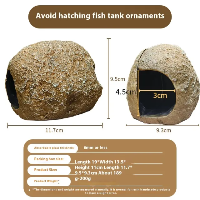 Fish Tank Magnetic Shelter Ornaments Magnetic Shelter Breeding Tank - Shop at LoveMi