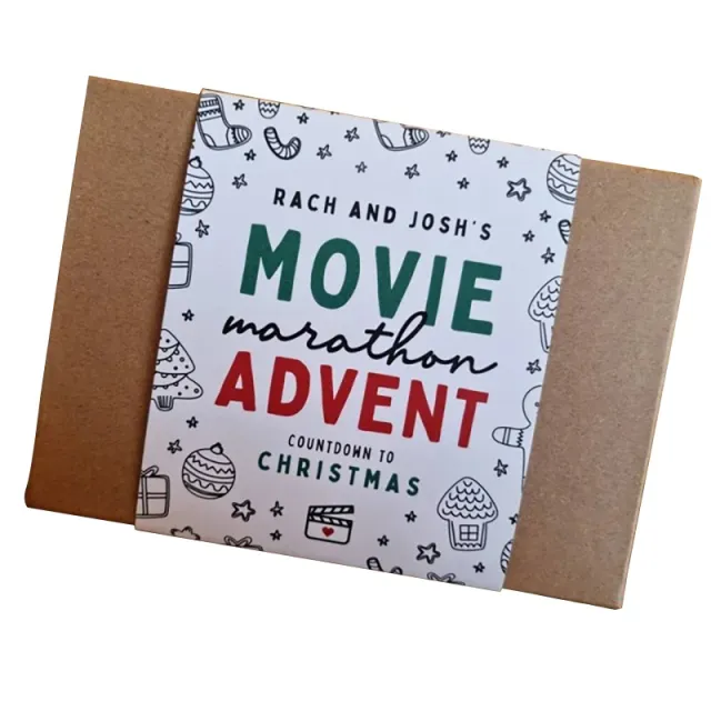 Christmas Advent Countdown Calendar Greeting Card Movie - Shop at LoveMi