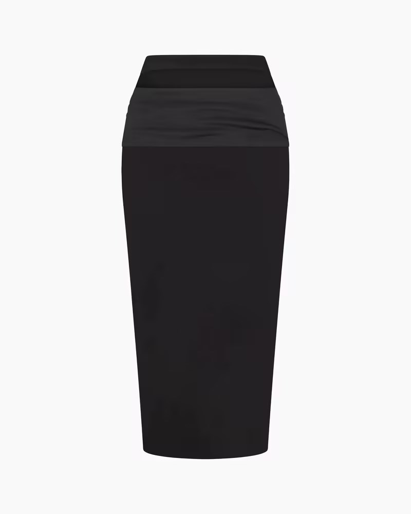 Black Overskirt