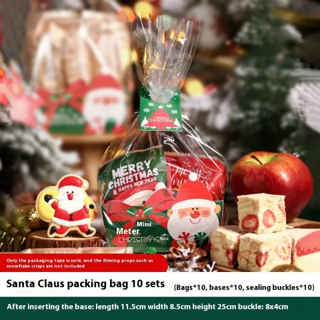 Christmas Gift Box Christmas Eve Fruit Packaging Box Creative Gift Box Candy Santa Claus X10 - Shop at LoveMi
