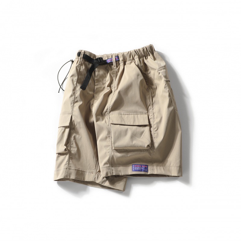 Title 7, Original Data Japanese Loose Belt Workwear Shorts