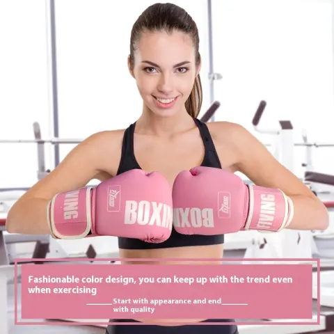 Professional Women's Boxing Glove Sanda Fight Fighting Morandi Gloves