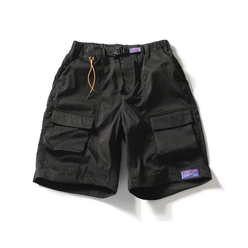 Title 4, Original Data Japanese Loose Belt Workwear Shorts