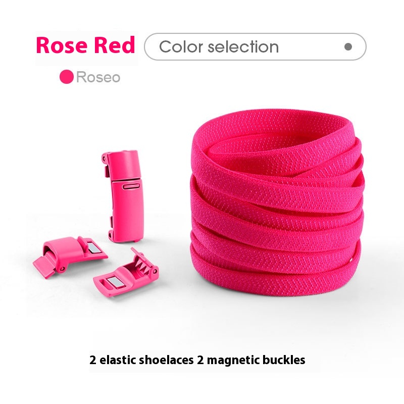 Lazy Free Shoelace Buckle Elastic Tighten Rope Free Binding Magnetic Buckle Holder - Image 10