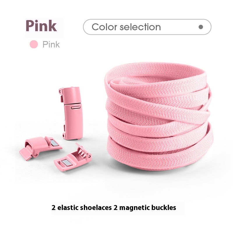 Lazy Free Shoelace Buckle Elastic Tighten Rope Free Binding Magnetic Buckle Holder - Image 22