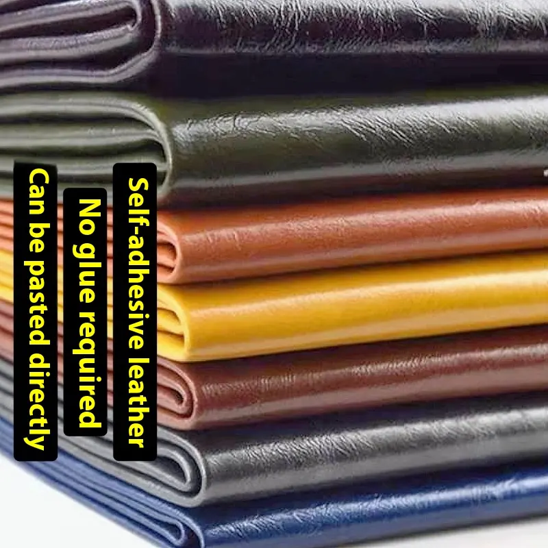 In Stock Oil Wax Leather Adhesive Self-adhesive Car Stickers