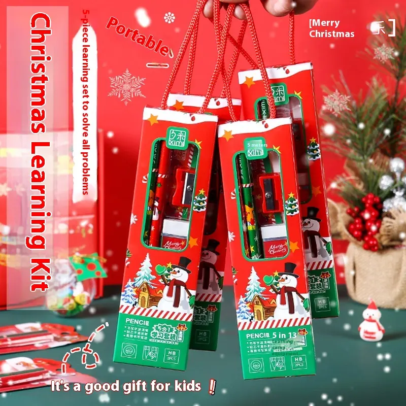 Christmas Small Gift Learning Stationery Suit Creative Practical