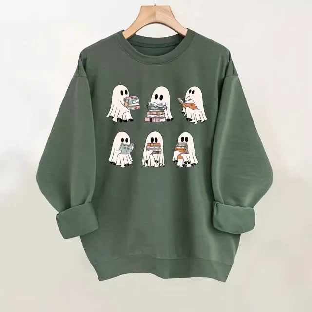 3D Digital Printed Round Neck Drop shoulder Sleeve Sweatshirt 27Halloween Style Xxxl - Shop at LoveMi